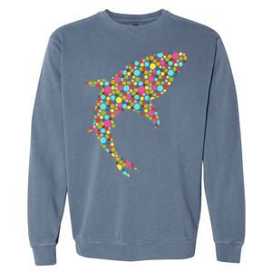 Polka Dot Shark International Dot Day Garment-Dyed Sweatshirt