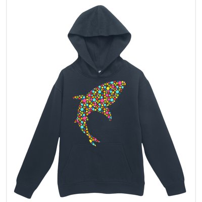 Polka Dot Shark International Dot Day Urban Pullover Hoodie