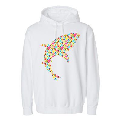 Polka Dot Shark International Dot Day Garment-Dyed Fleece Hoodie