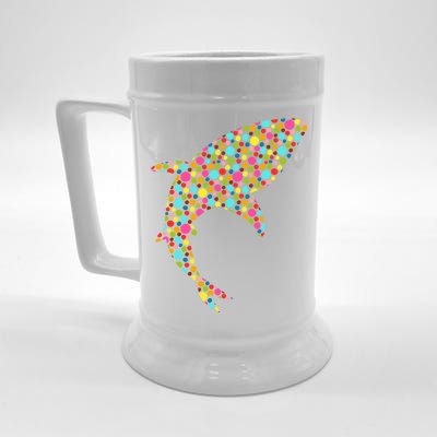 Polka Dot Shark International Dot Day Beer Stein