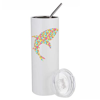 Polka Dot Shark International Dot Day Stainless Steel Tumbler