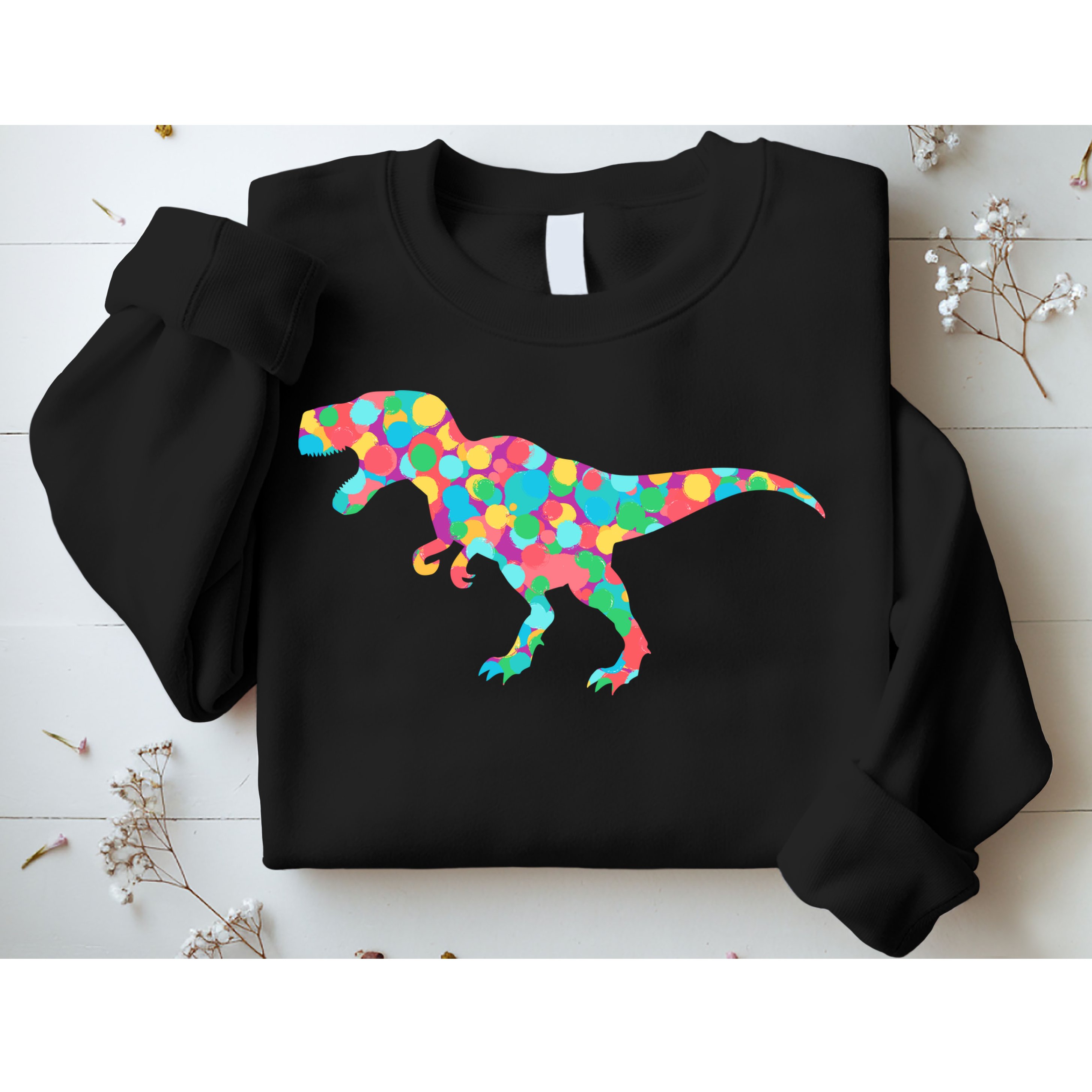 Polka Dot T-Rex International Dot Day Sweatshirt