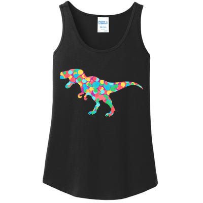 Polka Dot T-Rex International Dot Day Ladies Essential Tank