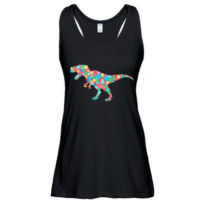 Polka Dot T-Rex International Dot Day Ladies Essential Flowy Tank