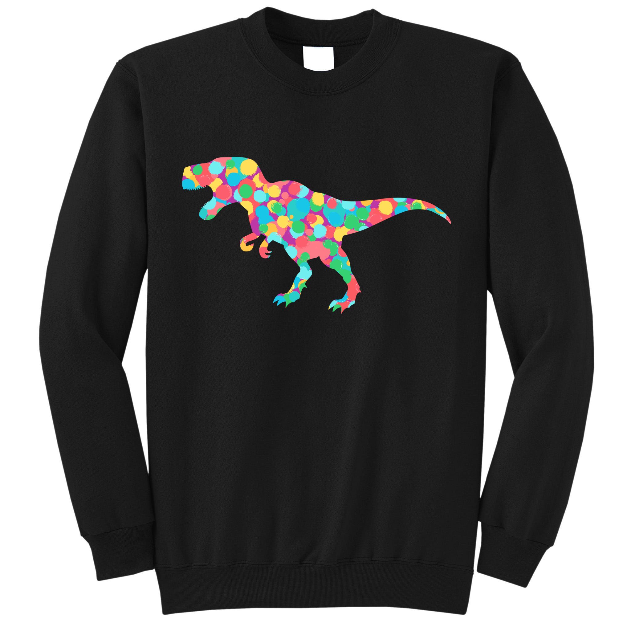 Polka Dot T-Rex International Dot Day Tall Sweatshirt