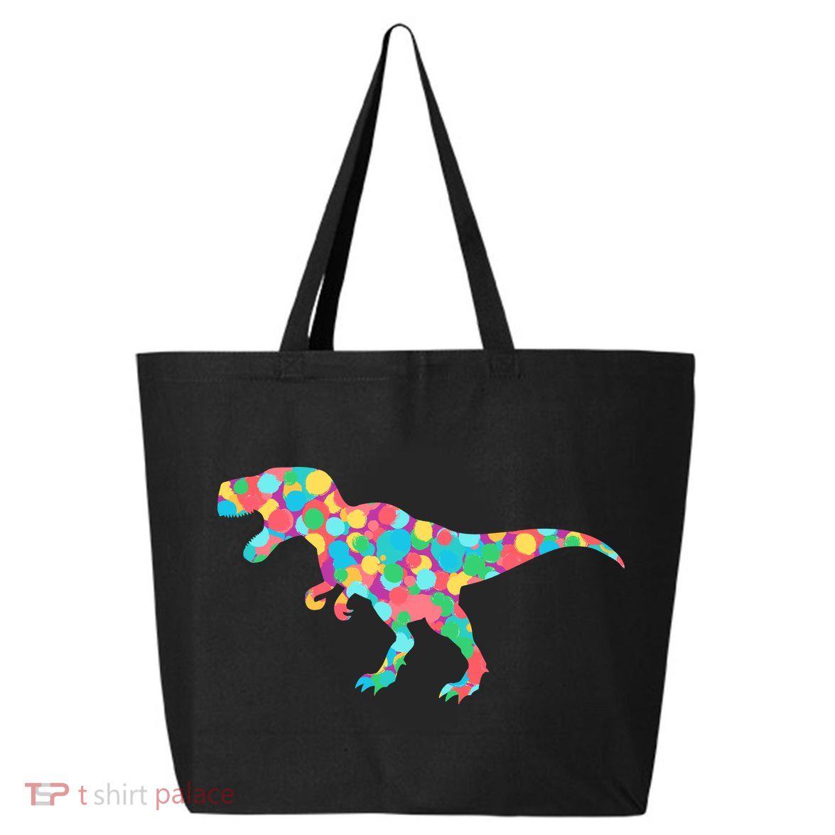 Polka Dot T-Rex International Dot Day 25L Jumbo Tote