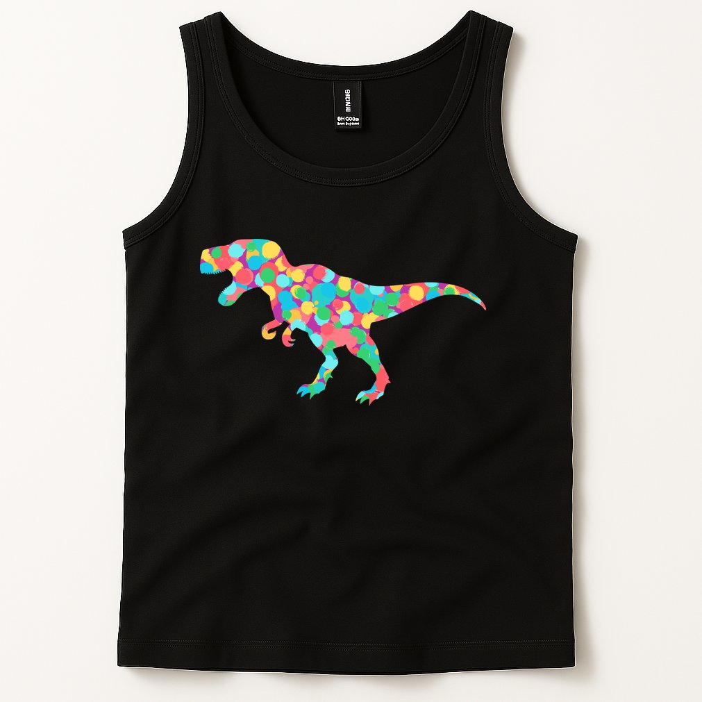 Polka Dot T-Rex International Dot Day Tank Top