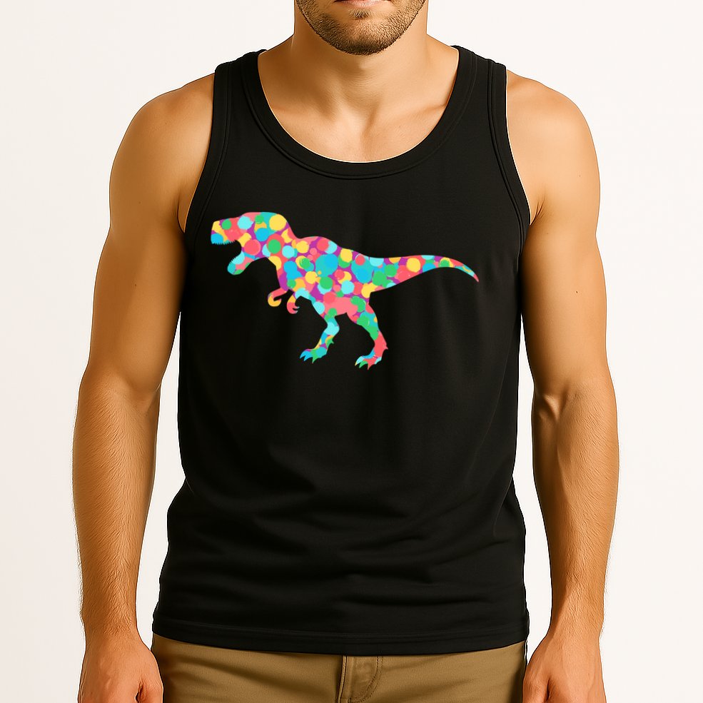 Polka Dot T-Rex International Dot Day Tank Top