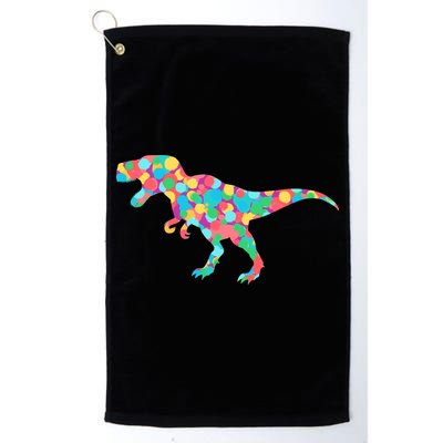 Polka Dot T-Rex International Dot Day Golf Towel