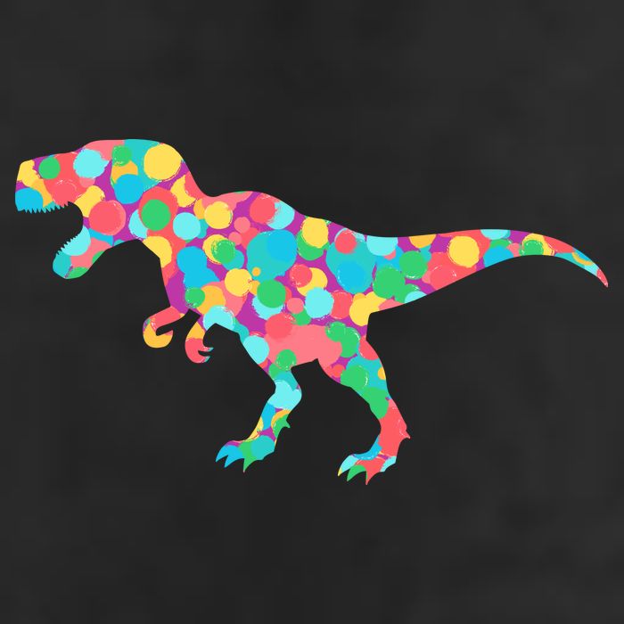Polka Dot T-Rex International Dot Day Golf Towel