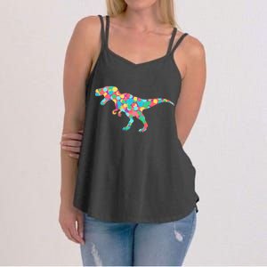 Polka Dot T-Rex International Dot Day Women's Strappy Tank