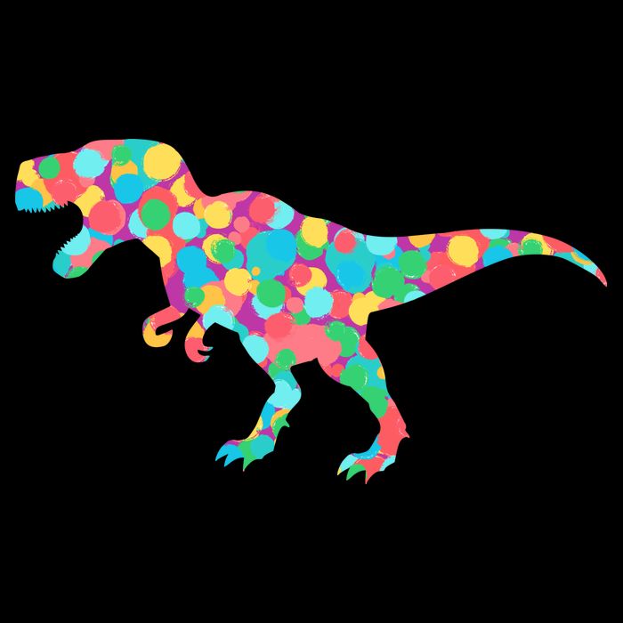 Polka Dot T-Rex International Dot Day Short Acrylic Beanie