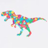 Polka Dot T-Rex International Dot Day Garment-Dyed Sweatshirt