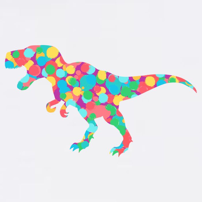 Polka Dot T-Rex International Dot Day Garment-Dyed Sweatshirt