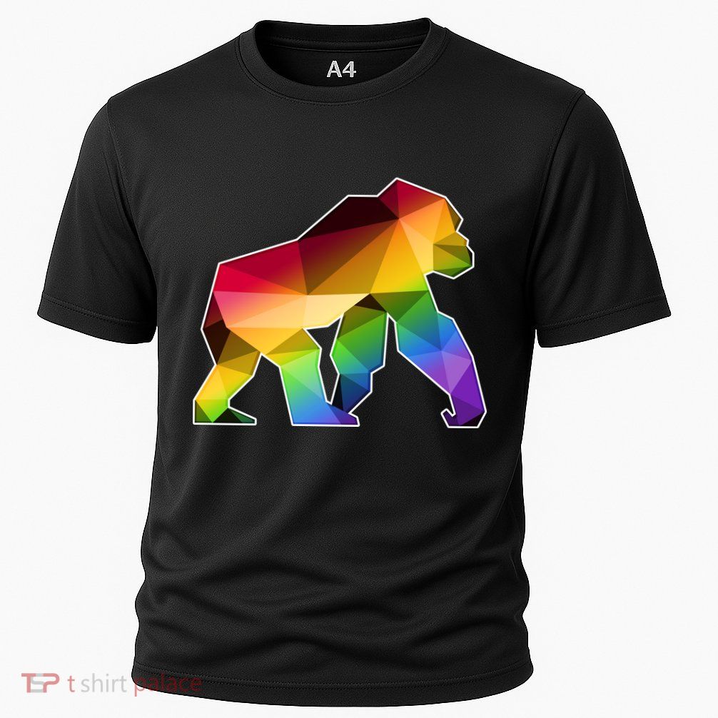 Polygon Crystal Gorilla  Cooling Performance Crew T-Shirt