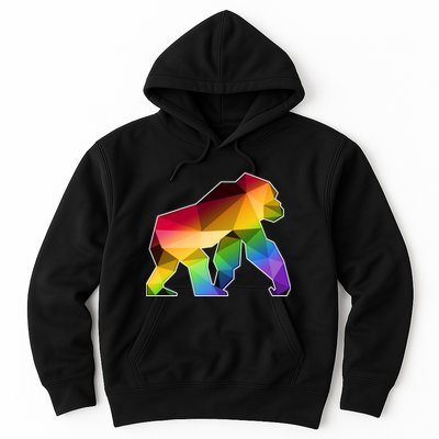 Polygon Crystal Gorilla  Hoodie