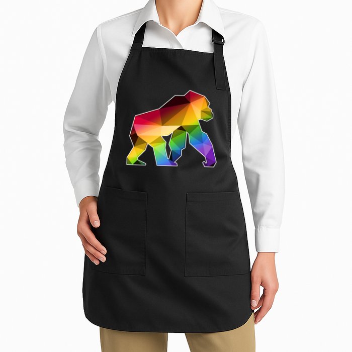 Polygon Crystal Gorilla  Apron