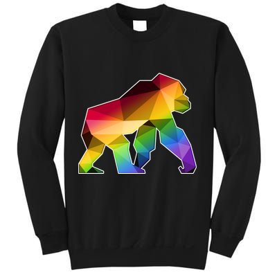 Polygon Crystal Gorilla  Sweatshirt