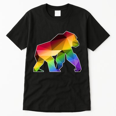 Polygon Crystal Gorilla  Tall T-Shirt