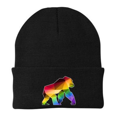 Polygon Crystal Gorilla  Beanie