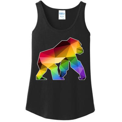 Polygon Crystal Gorilla  Ladies Essential Tank