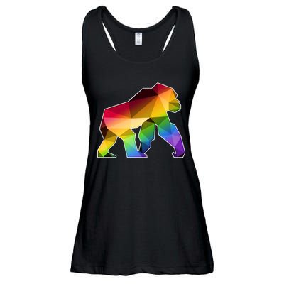 Polygon Crystal Gorilla  Ladies Essential Flowy Tank