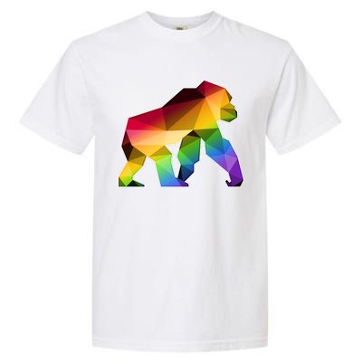 Polygon Crystal Gorilla  Garment-Dyed Heavyweight T-Shirt