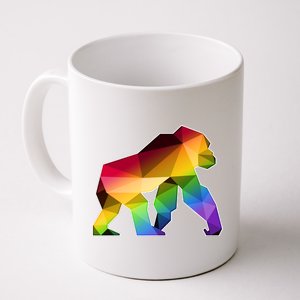 Polygon Crystal Gorilla  Coffee Mug