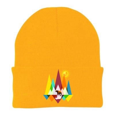 Polygon Wilderness Bear Knit Cap Winter Beanie