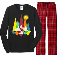 Polygon Wilderness Bear Long Sleeve Pajama Set