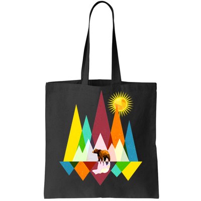 Polygon Wilderness Bear Tote Bag