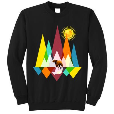 Polygon Wilderness Bear Tall Sweatshirt