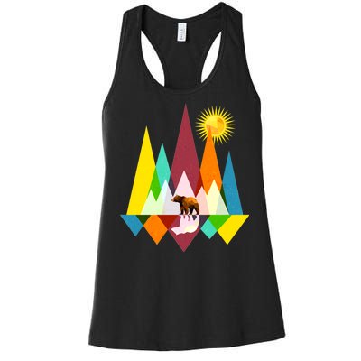 Polygon Wilderness Bear Women's Racerback Tank