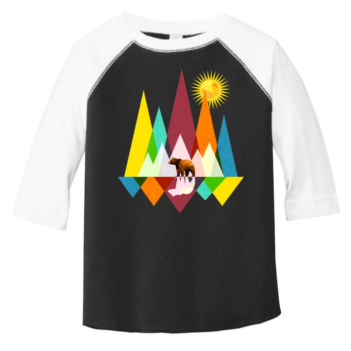 Polygon Wilderness Bear Toddler Fine Jersey T-Shirt