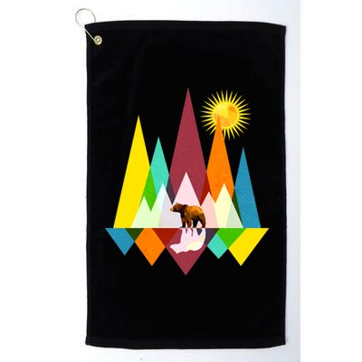 Polygon Wilderness Bear Platinum Collection Golf Towel