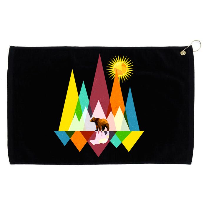 Polygon Wilderness Bear Grommeted Golf Towel