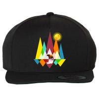 Polygon Wilderness Bear Wool Snapback Cap