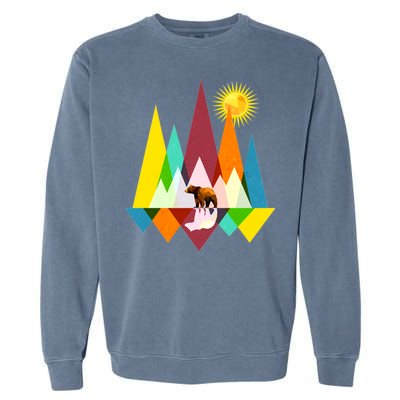 Polygon Wilderness Bear Garment-Dyed Sweatshirt