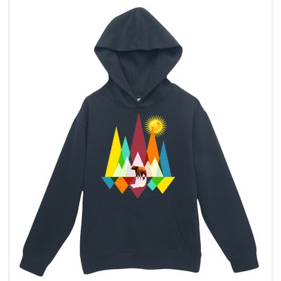 Polygon Wilderness Bear Urban Pullover Hoodie