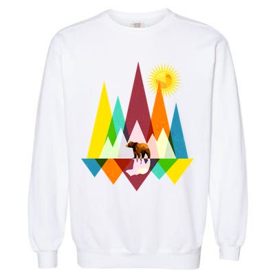 Polygon Wilderness Bear Garment-Dyed Sweatshirt
