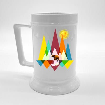 Polygon Wilderness Bear Beer Stein