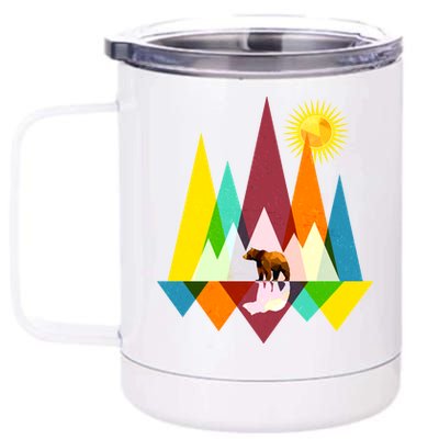 Polygon Wilderness Bear 12 oz Stainless Steel Tumbler Cup