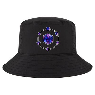 Polyhedral Dice Galaxy Circle Cool Comfort Performance Bucket Hat