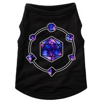 Polyhedral Dice Galaxy Circle Doggie Tank