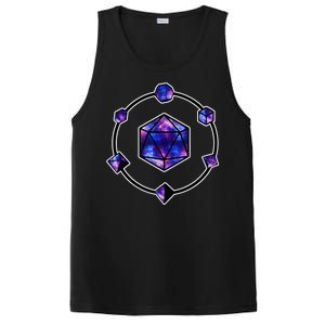 Polyhedral Dice Galaxy Circle PosiCharge Competitor Tank