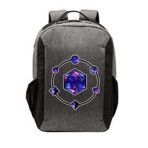 Polyhedral Dice Galaxy Circle Vector Backpack