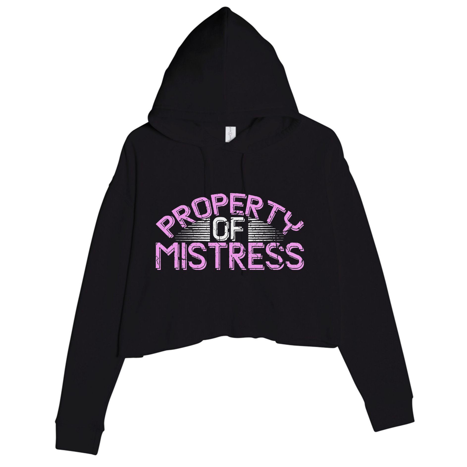 Property Of Mistress Roleplay Submissive Bdsm Kinky Fetish Crop Fleece Hoodie