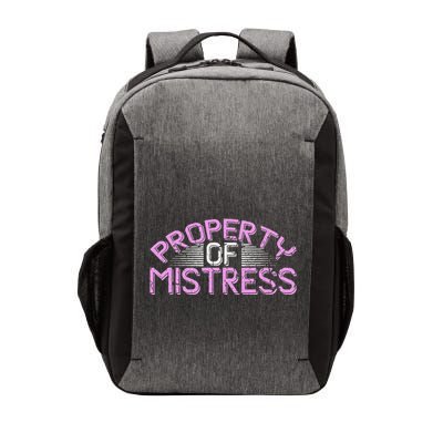 Property Of Mistress Roleplay Submissive Bdsm Kinky Fetish Vector Backpack