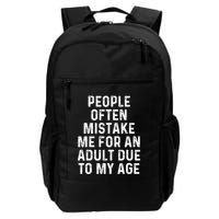 People Often Mistake Me For An Adult Due To My Age Backpack