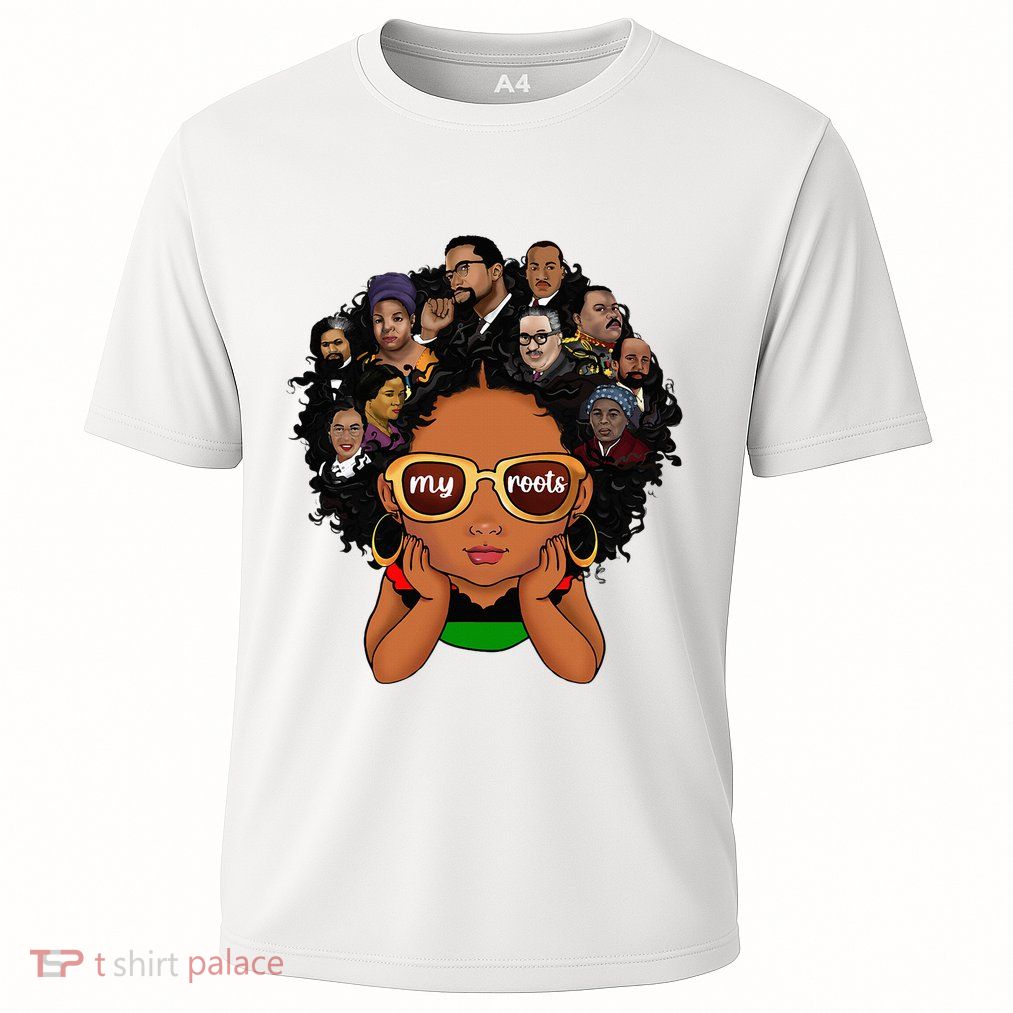 Proud Of My Roots Bhm Black Pride Black Melanin Performance Shirt
